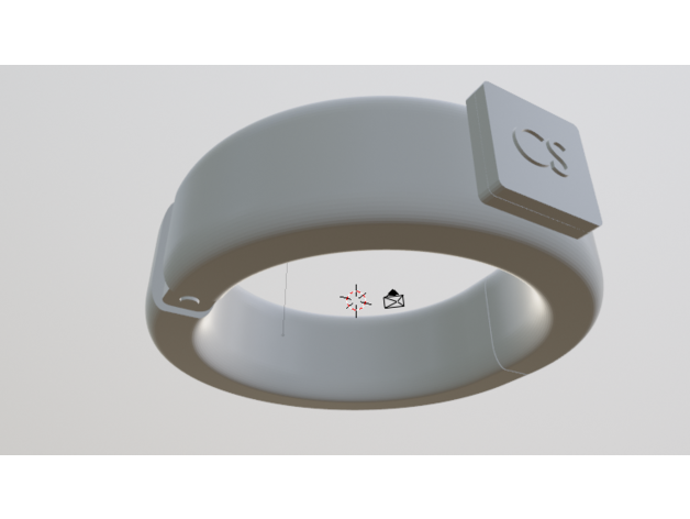 chip bracelet 3D print model - Mito3D