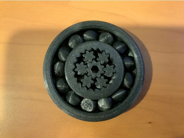 ball gear bearing planetary 3D print model - Mito3D