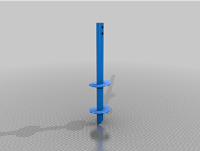 helicoidal pila 3d print model - Mito3D