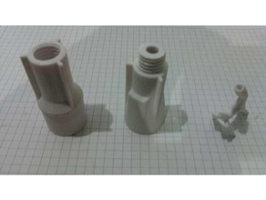 modulare respiratore venturi valvola morbido muffa casting covid 19 silicone ugello estrusore 3d print model - Mito3D