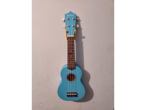 ukulele parete appendiabiti montare 3d print model - Mito3D