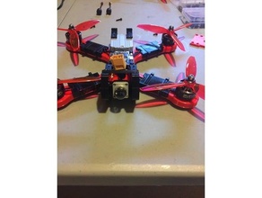 Puzzle fpv Quadcopter dji 3d print model - Mito3D