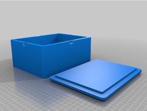 personnalisé personnalisateur bibelot boîte récipient enceinte organisateur espace rangement 3d print model - Mito3D