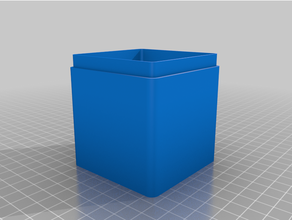 fancy feast treat boxmy customized parametric box 3d print model - Mito3D