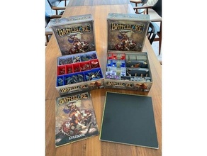 battlelore 2nd edition - expansions organizer boardgame 3d print model - Mito3D