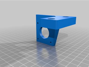 filament feed motor mount 3d print model - Mito3D
