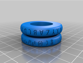 cypher ring 3d print model - Mito3D