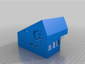 caja octoprint ender 3 ender3 ender3pro framboise pi Cas gaine 3d print model - Mito3D