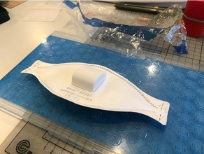 mascarar válvula tampa ffp3 3m respirador adaptador médico 3d print model - Mito3D