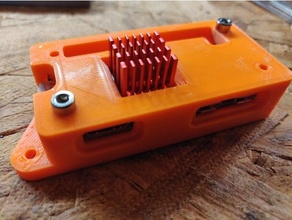 raspberry pi case mount 3d print model - Mito3D