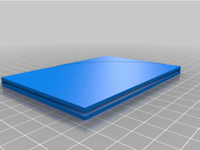 85x11 papel plastico sábana corte plantilla careta cara proteger letra Talla 3d print model - Mito3D