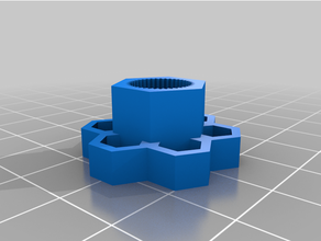 micro swiss direct drive extruder knob ender 3 3d print model - Mito3D