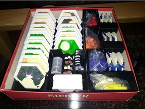 coloni catan base completare collezione + intarsio scatola 35x35x7cm gioco tavolo giochi 3d print model - Mito3D