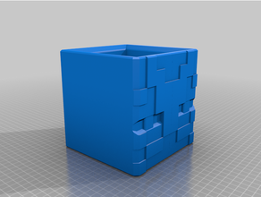 enderman cabeça armazenamento caixa 3d print model - Mito3D