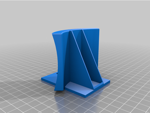headphone holder support 3d print model - Mito3D