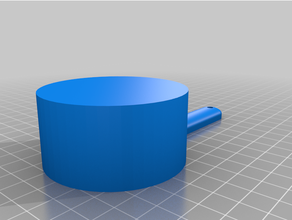 customized measuring cup 3d print model - Mito3D