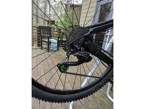 shimano 10 speed slx tension jockey wheel bicycle bikes bike parts biking derailleur mtb 3d print model - Mito3D