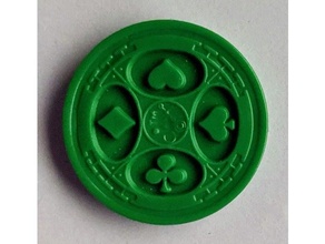 sequence game token boardgame 3d print model - Mito3D