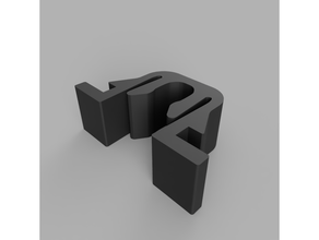 ncase m1 lian li pc q33 panneau clips forme cas Cas gaine agrafe insérer inserts panneaux sff 3d print model - Mito3D