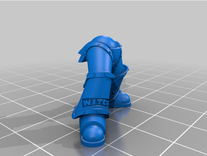 gk bacaklar gri şövalyeler Warhammer 40k wh40k 3d print model - Mito3D