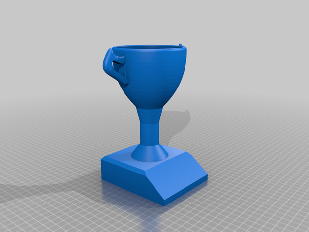 Vide trophée musique stl f3d dossiers personnalisable base tasse 3D print model - Mito3D