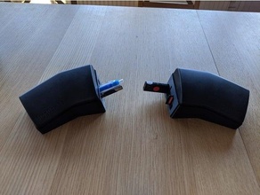 ergodox Handgelenk ausruhen Riser Inhaber Stift USB Chipkarte Büroklammer kompatibel ez 3d print model - Mito3D
