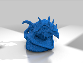duende busto bits 3d print model - Mito3D