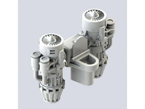 diaclone volant toilette 3d print model - Mito3D