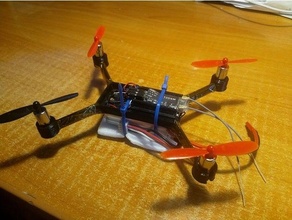 micro quadrocopter frame quad quadcopter 3d print model - Mito3D