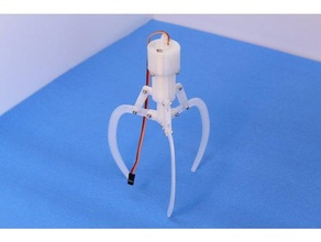 servo robotic claw arduino fusion360 motor 3d print model - Mito3D