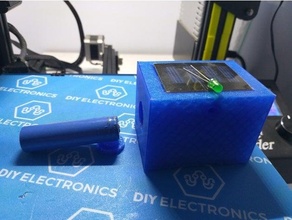 güneş şarj edilebilir kukla cctv flaşör Led Konut güvenlik 3d print model - Mito3D
