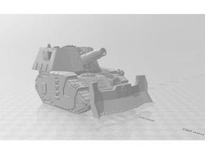 kapalı medusa tank vekil masaüstü oyun w40k 3d print model - Mito3D
