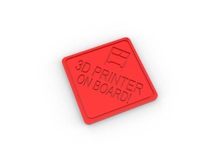 3d impresora tablero bordo impresión bebé 3d print model - Mito3D