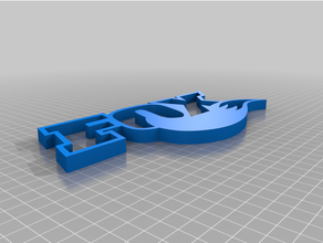 logo Volpe 3d print model - Mito3D