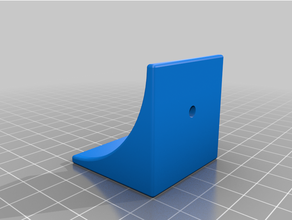 angle support 3d print model - Mito3D