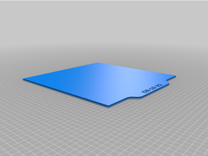 creality cr-10 v2 custom build plate cr10 prusa slicer 3d print model - Mito3D