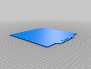 creality ender 3 personalizzato costruire piatto ender3 prusaslicer prusa affettatrice 3d print model - Mito3D