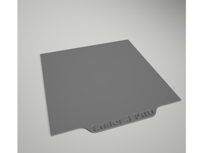 creality ender 3 pro custom build plate prusa slicer prusaslicer 3d print model - Mito3D
