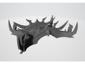 dark elf bridge warhammer age elves fantasy sigmar 3d print model - Mito3D