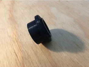 rockbros bikerack hub adaptor 15mm adapter axle 3d print model - Mito3D