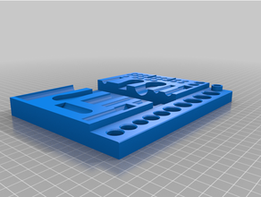 facom 1 4 Steckdose Werkzeuge Teller 3d print model - Mito3D