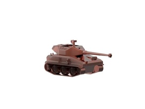 Playmobil panzer tank oyun arabası 3d print model - Mito3D