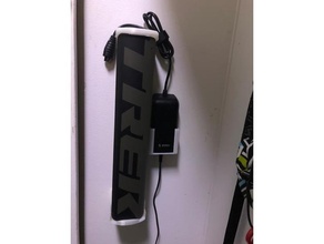 bosch ebike battery holder bicycle charger charging dock docking station mtb tprilife trek rail 3d print model - Mito3D