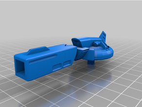 metroplex 80s juguete potenciar deformación cañón 3d print model - Mito3D