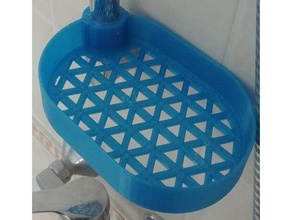 doccia sapone titolare supporto porte savon 22 3d print model - Mito3D