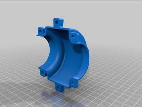 pipe support sink waste disposal kitchen plumbing mount 3d print model - Mito3D