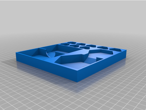 kingdom builder organizer game 3d print model - Mito3D