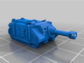epically tiny martian curved sword tank hunter 3d print model - Mito3D