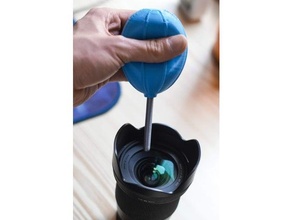 lens air blower clean dust tpu 3d print model - Mito3D