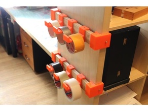 tape holder 3d print model - Mito3D